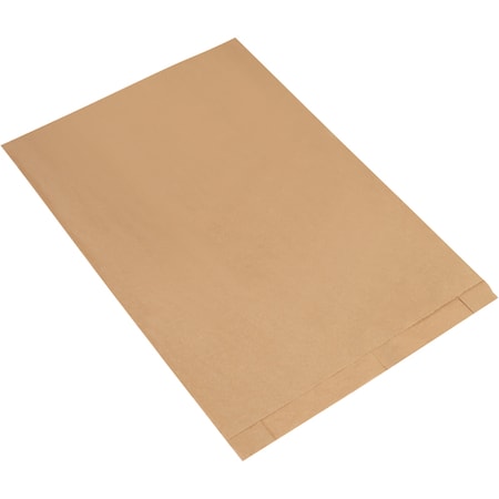 Partners Brand Gusseted Merchandise Bags, 22 1/5 x 7 1/2 x 30", Kraft, PK 125 BGM114K